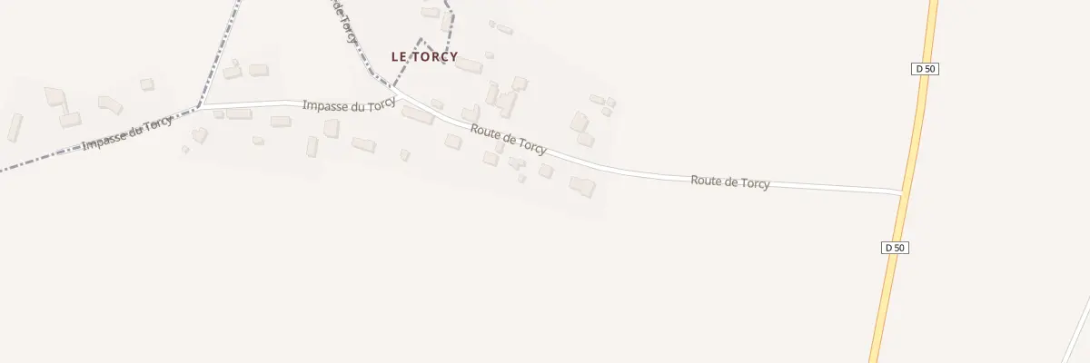 Plan du 294 Rte de Torcy à Beuzeville-la-Guérard