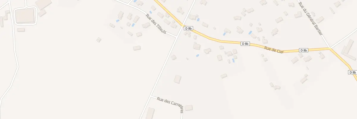 Plan du 13 Rue du Bazert à Huos