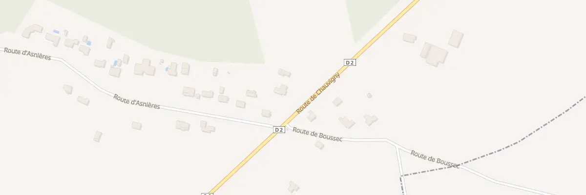 Plan du 9 Rte de Chauvigny à Pouillé