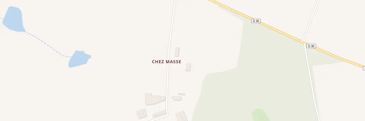 Plan du 1 Chez Masse à Hiesse