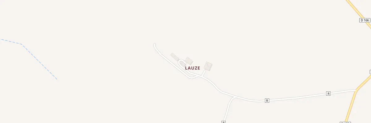 Plan du 2 A Lauze à Pauilhac