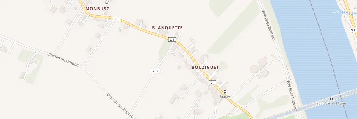 Plan du 277 Rue Sacha Guitry au Passage