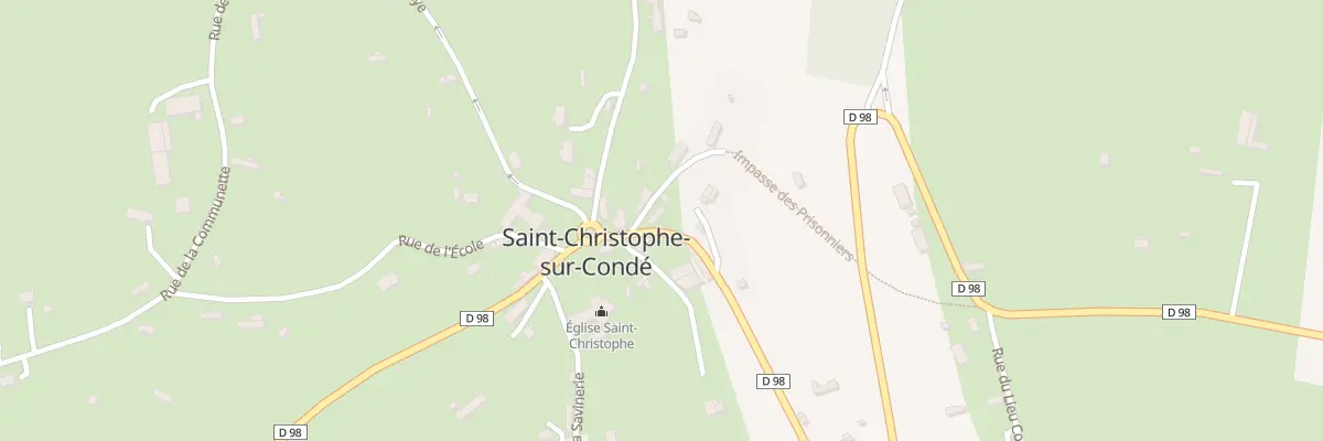 Plan du 3 Rte de Montfort à Saint-Christophe-sur-Condé