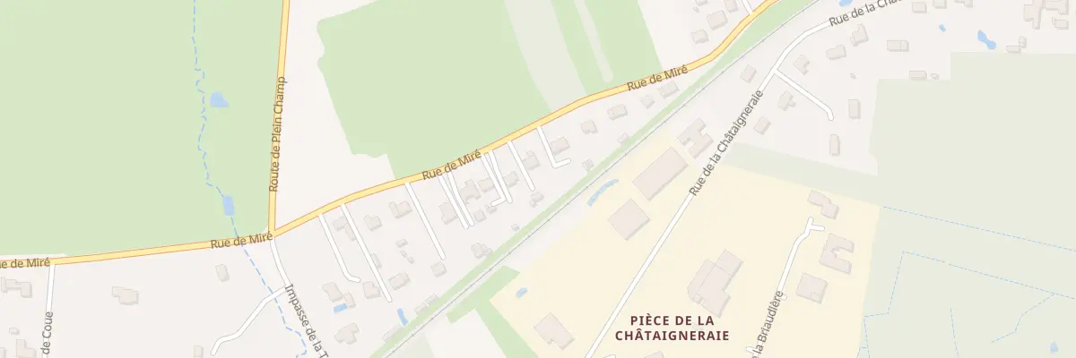 Plan du 34 Rue de Miré à Ballan-Miré