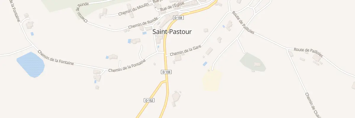Plan du 7 Che de la Gare à Saint-Pastour