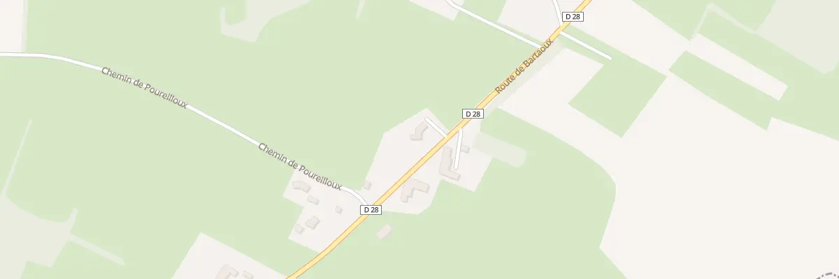 Plan du 5 Rte de Bartaoux à Lalanne