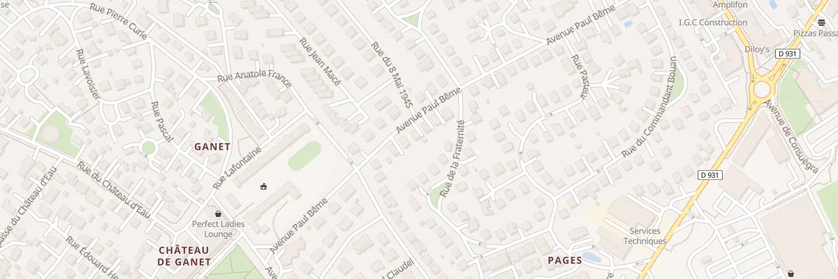 Plan du 35 Av Paul Bême au Passage