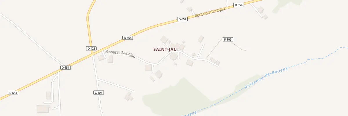 Plan du 5031 Imp de Saint-Jau à Sainte-Radegonde