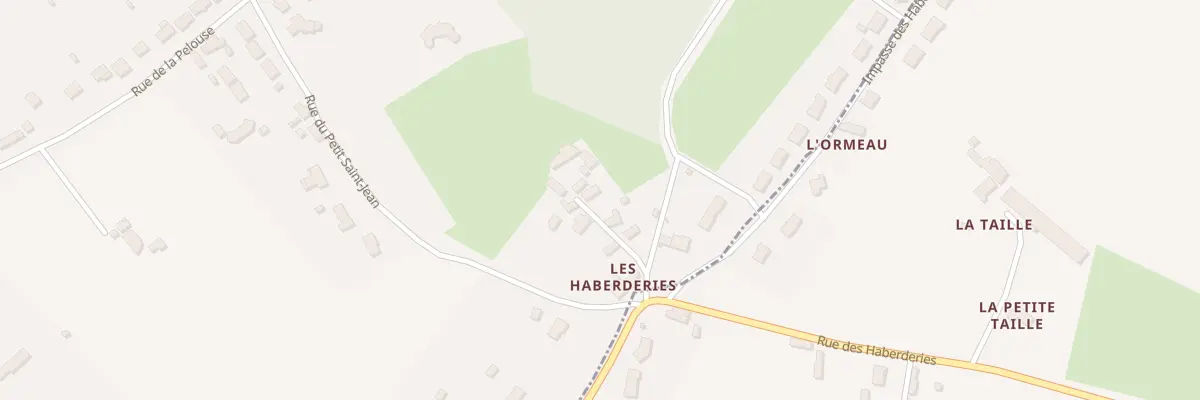 Plan du 7 Imp des Haberderies au Luart