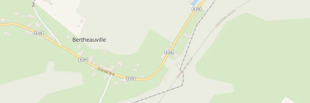 Plan du 1164 Grande Rue à Bertheauville