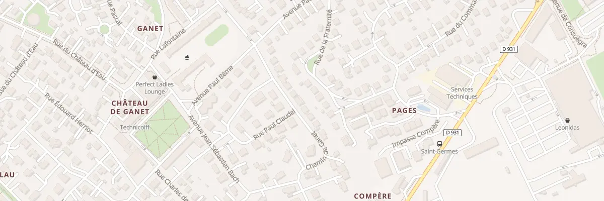 Plan du 8 Rue de Ganet au Passage