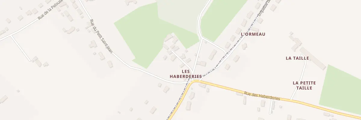 Plan du 8 Imp des Haberderies au Luart