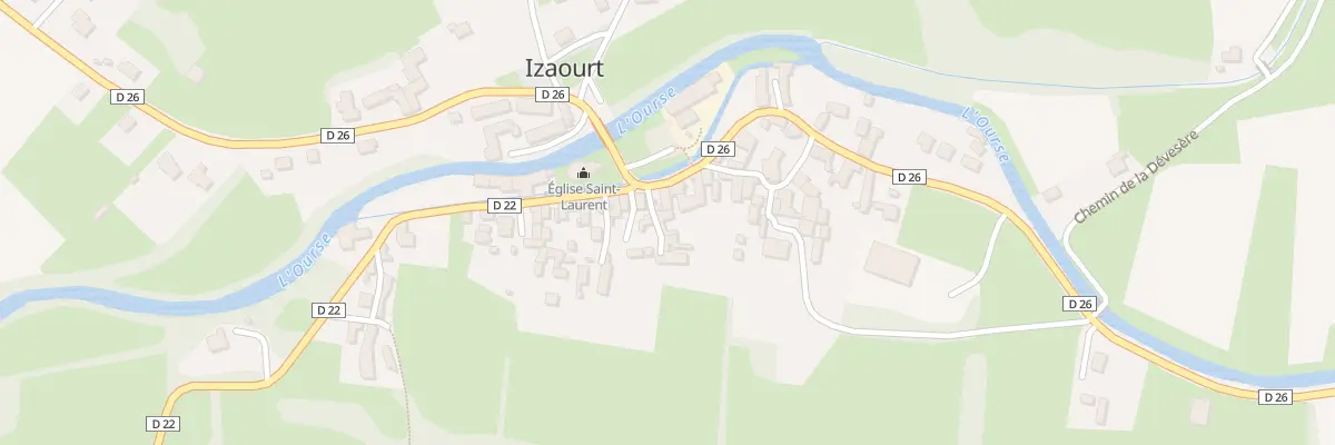 Plan du 5 Rle Carrerot de Latoue à Izaourt