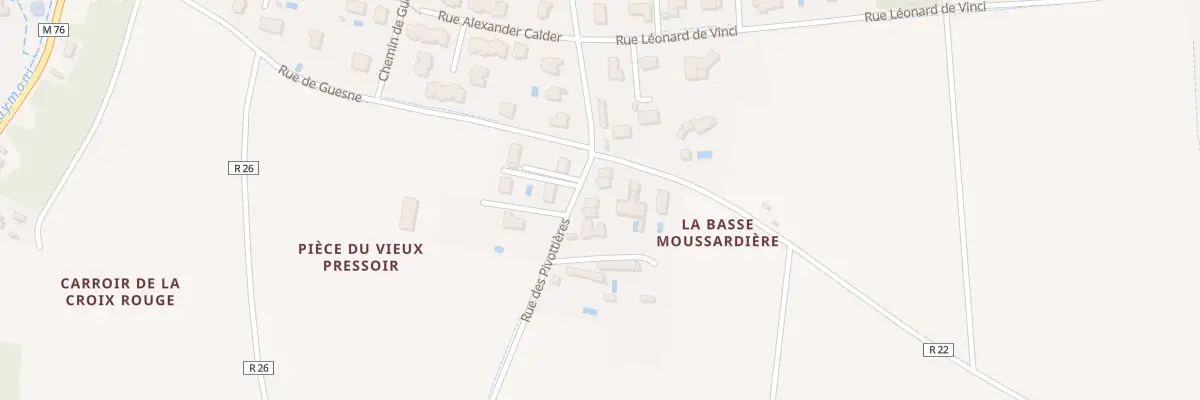 Plan du 3A Rue des Pivottières à Fondettes