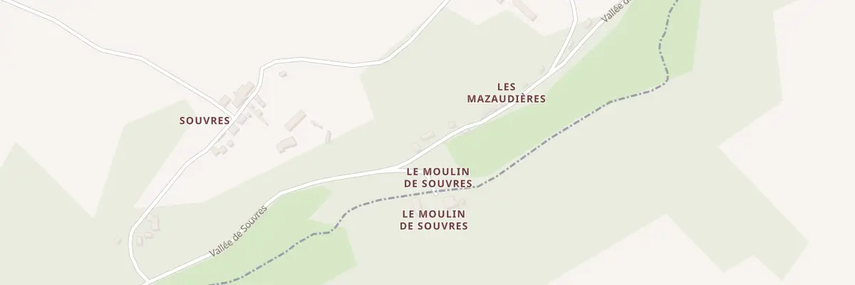 Plan du 58 Les Mazaudieres à Saint-Épain