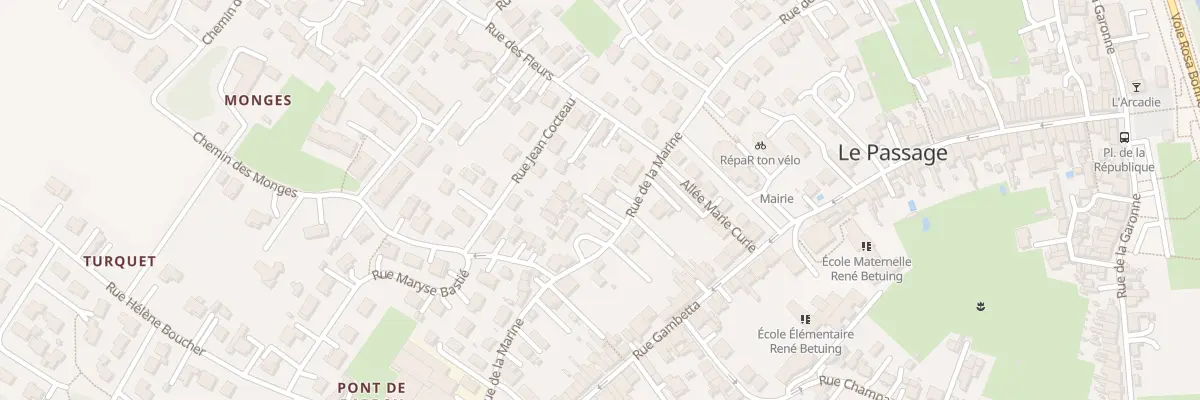 Plan du 48B Rue de la Marine au Passage