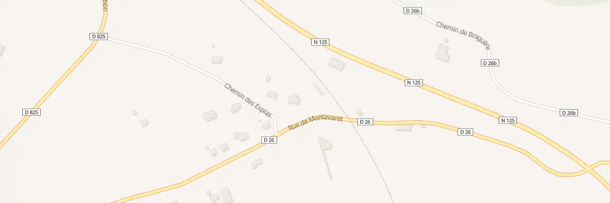 Plan du 47A Pujaux à Labroquère