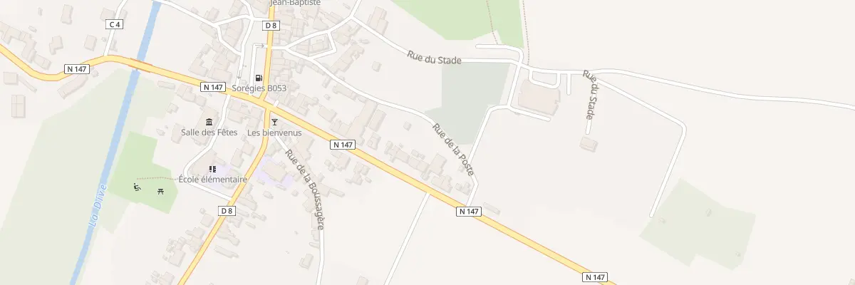 Plan du 29 Rte de Limoges à Lhommaizé