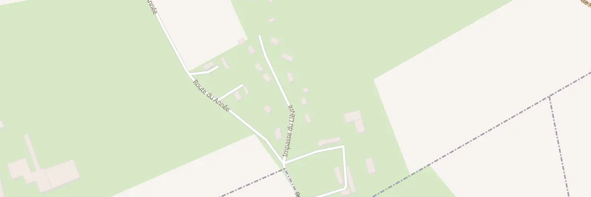 Plan du 74 Imp du Lievre à Foucart