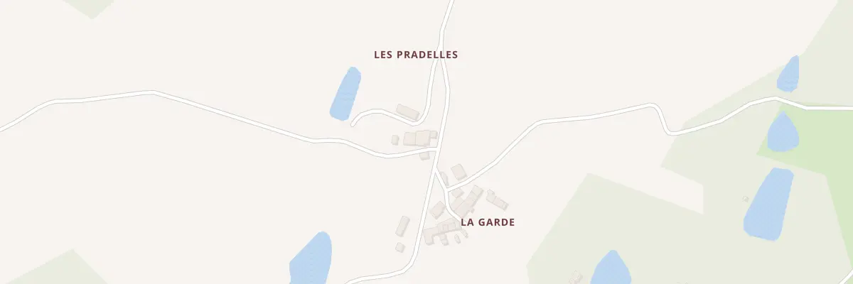Plan du 5142 La Garde au Lindois
