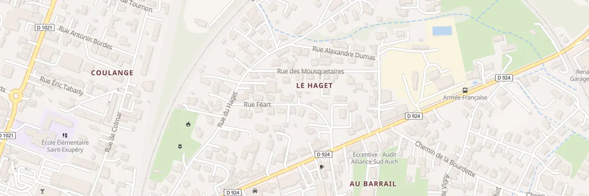Plan du 9 Rue Féart à Auch