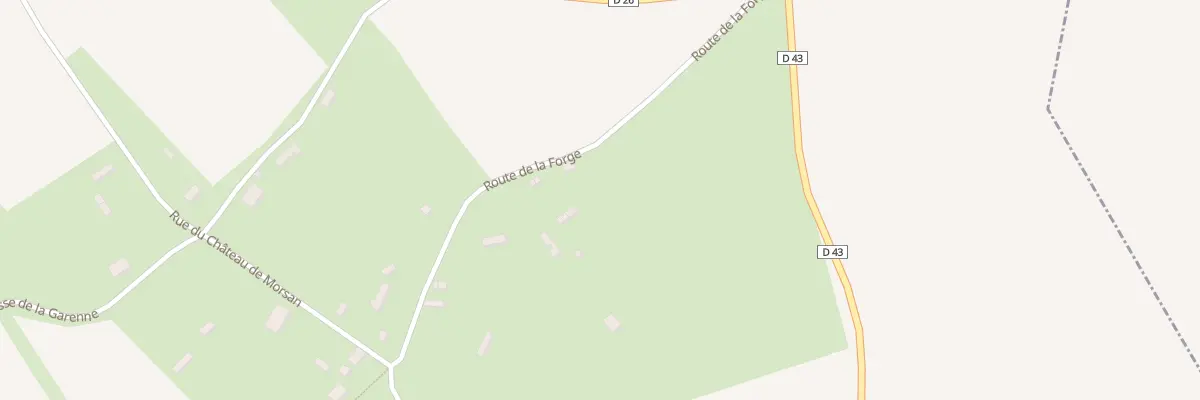 Plan du 175 Rte de la Forge à Notre-Dame-d’Épine