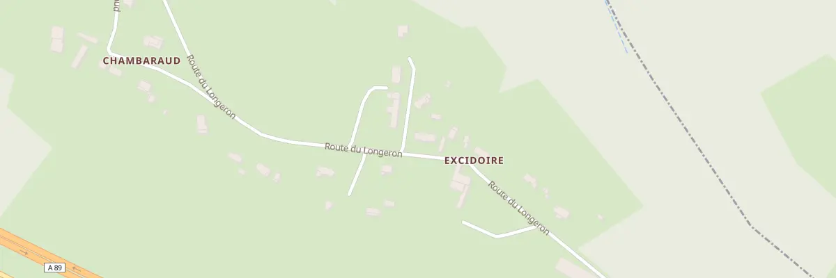 Plan du 1963 Rte du Longeron à Montrem