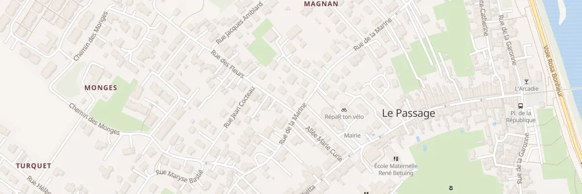 Plan du 42 Rue de la Marine au Passage