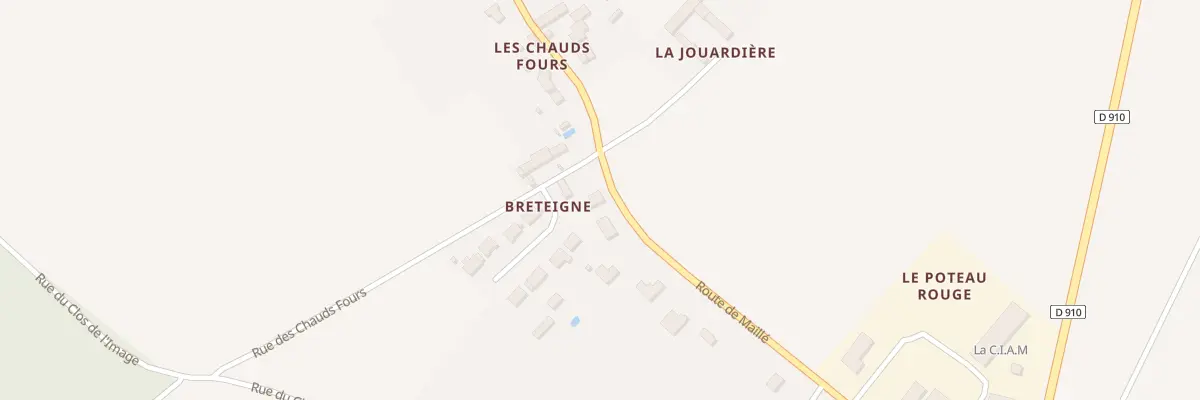 Plan du 26 Rte de Maillé à La Celle-Saint-Avant