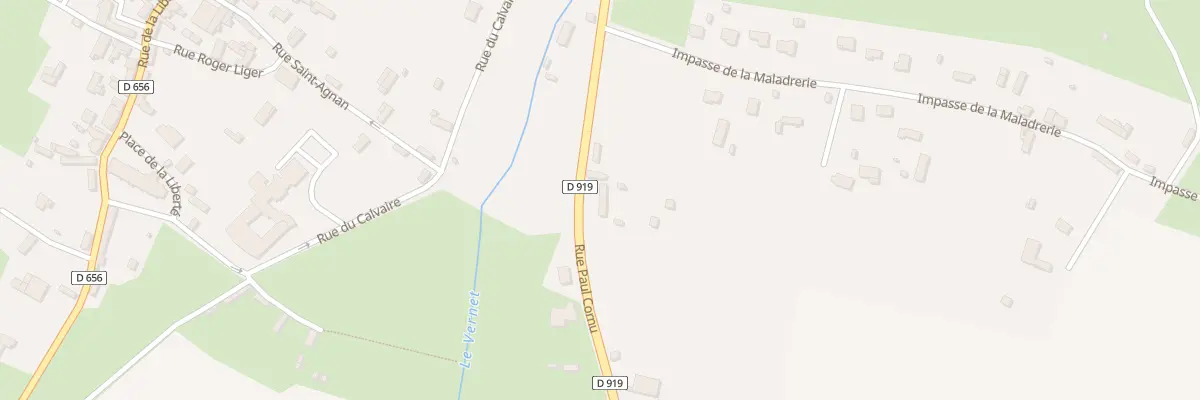 Plan du 6 Rue Paul Cornu à La Ferté-en-Ouche