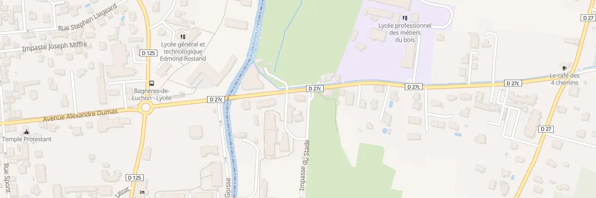 Plan du 491 Av du Bois Chantant à Montauban-de-Luchon