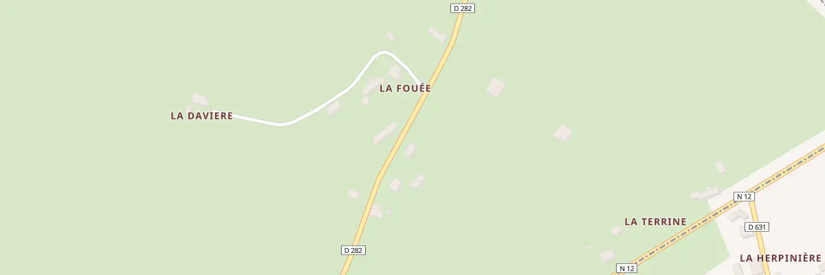 Plan du 5019 La Fouee à Villiers-sous-Mortagne