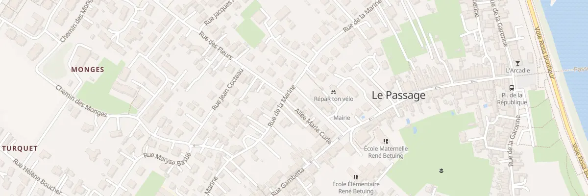 Plan du 43 Rue de la Marine au Passage
