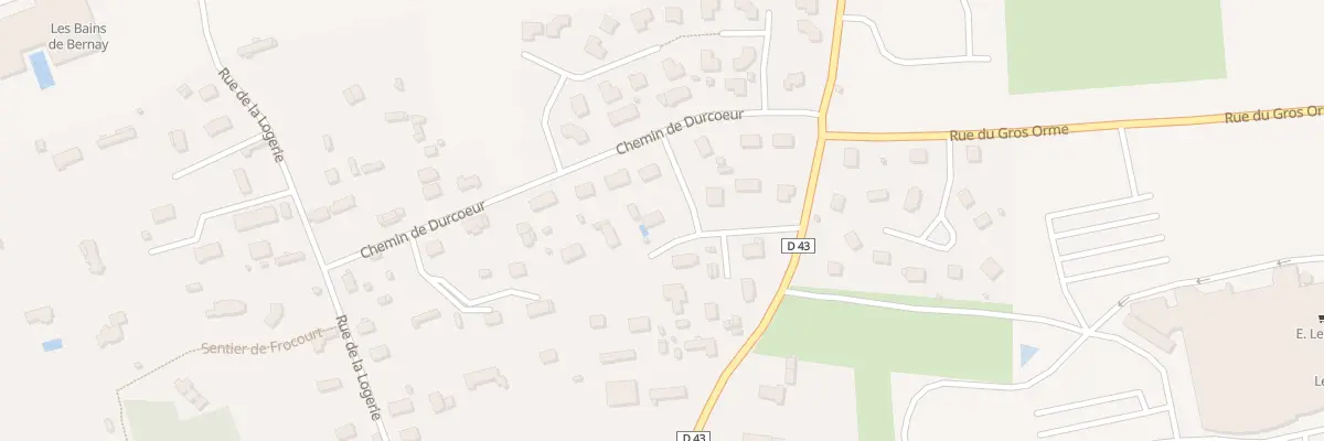 Plan du 2 Res du Puits au Geant à Menneval
