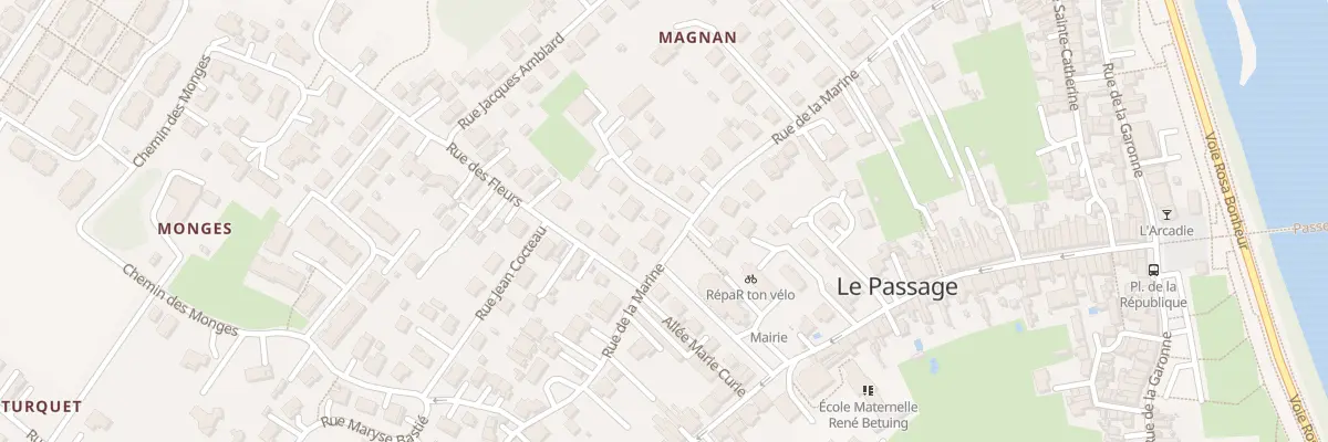 Plan du 40 Rue de la Marine au Passage