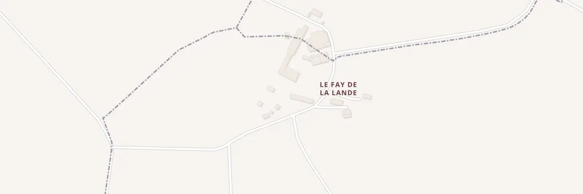 Plan du 62 Le Fai de la Lande à La Chapelle-Viel