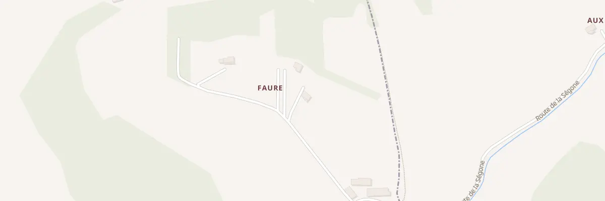 Plan du 184 Che de Fauré à Colayrac-Saint-Cirq