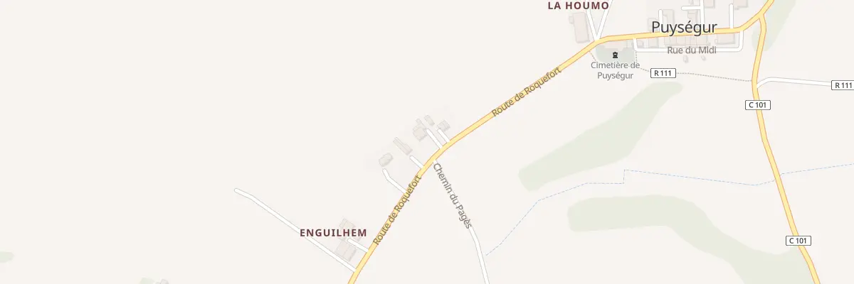 Plan du 5021A A la Houmo à Puységur
