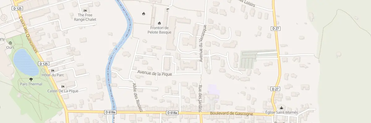 Plan du 4 Av du Venasque à Saint-Mamet