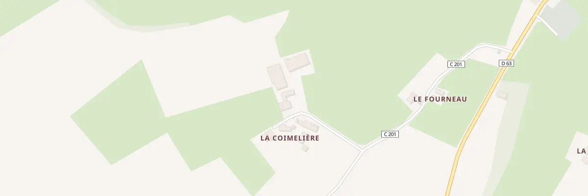 Plan du 118 Che de la Coimeliere à Val-d’Étangson