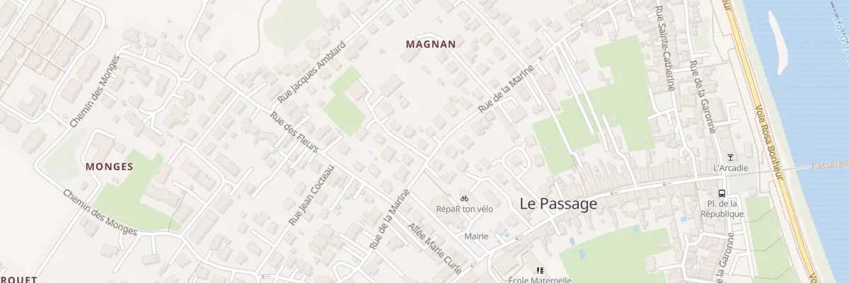 Plan du 38 Rue de la Marine au Passage