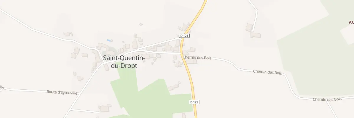 Plan du 13 Le Bourg Sud à Saint-Quentin-du-Dropt