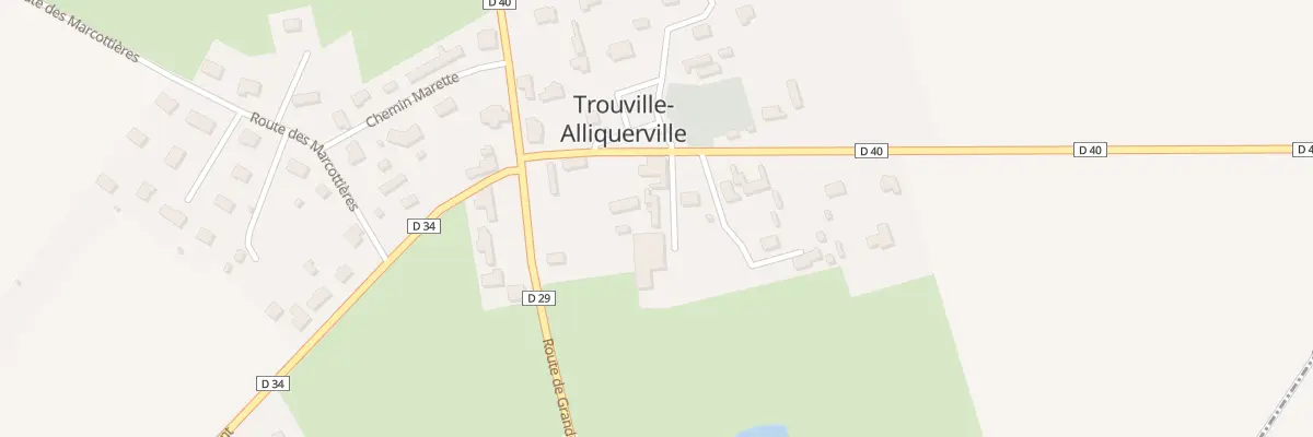 Plan du 106 Che du Carreau à Trouville-Alliquerville