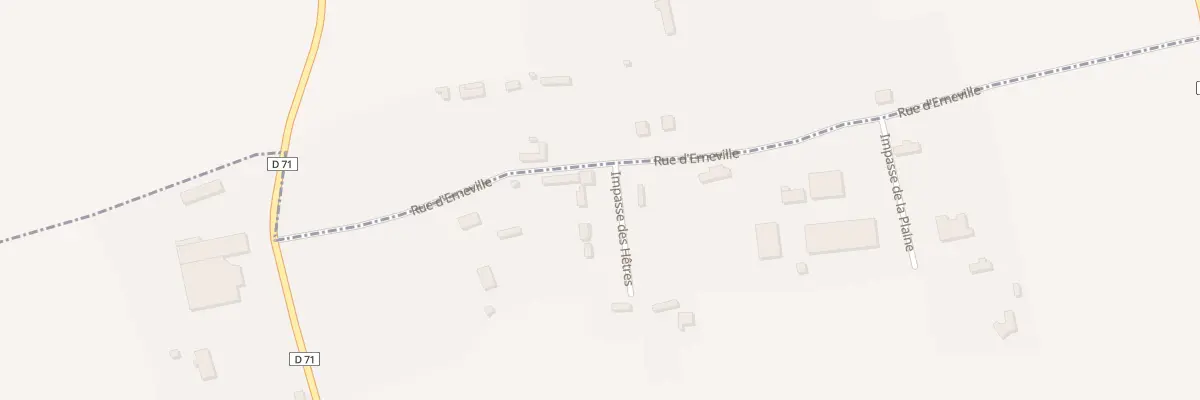 Plan du 23 Imp des Hêtres à Ouainville