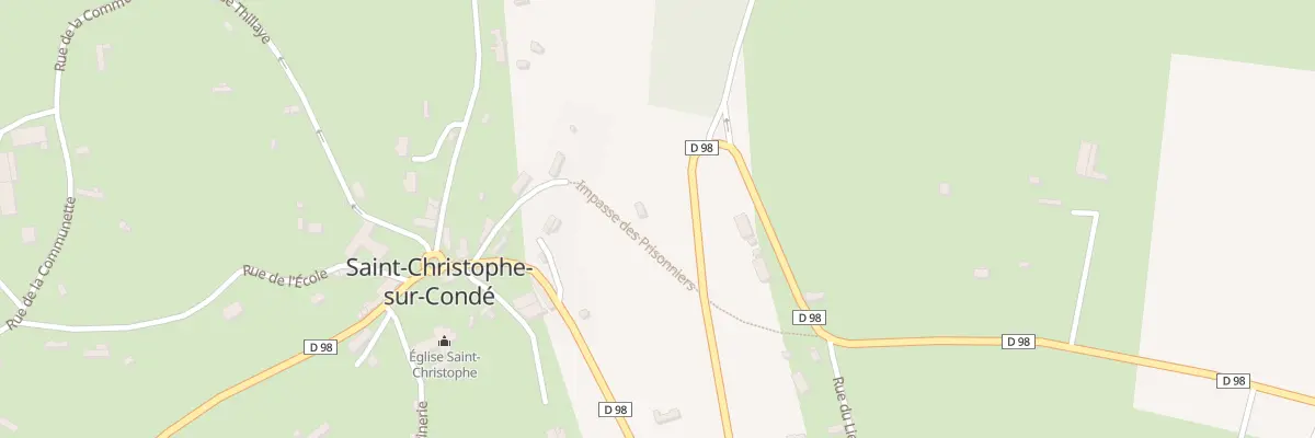 Plan du 5 Imp des Prisonniers à Saint-Christophe-sur-Condé