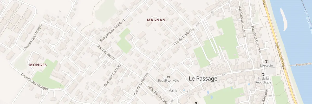 Plan du 36 Rue de la Marine au Passage