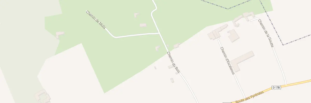 Plan du 33 Espelade à Sarrecave