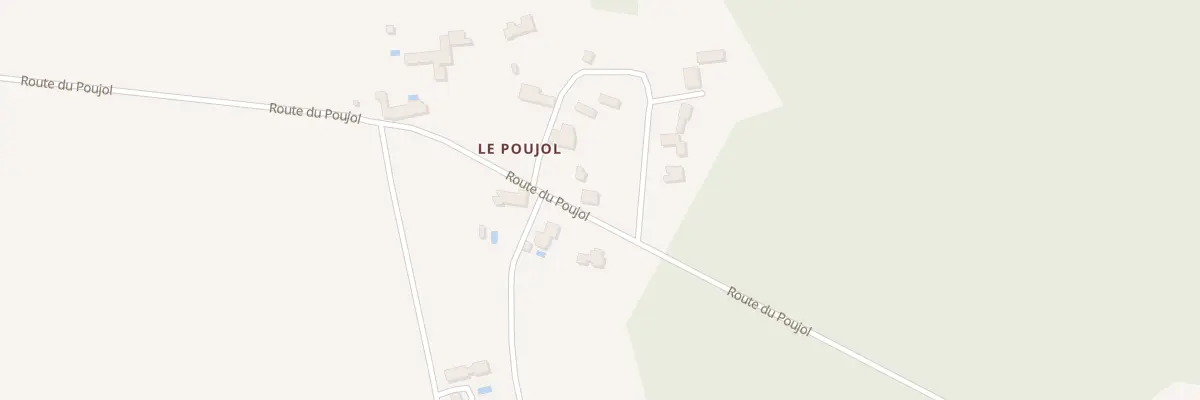 Plan du 34 Le Poujol à Saint-Cernin-de-Labarde