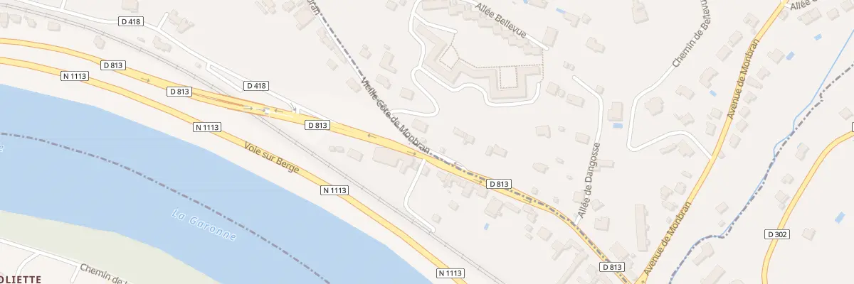 Plan du 3 All Bellevue à Foulayronnes
