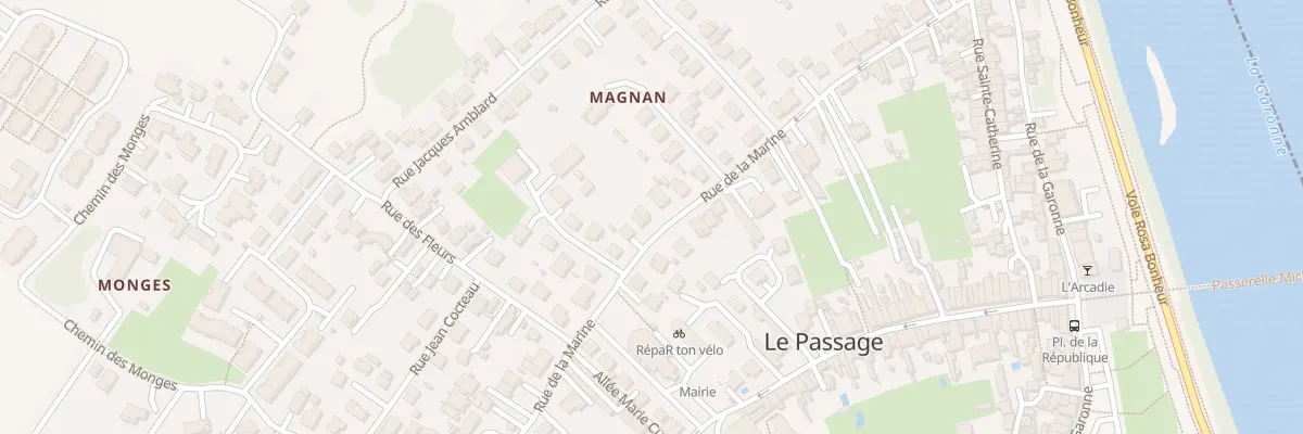 Plan du 34 Rue de la Marine au Passage